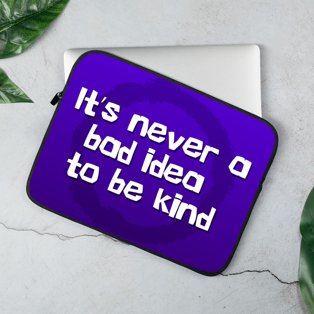 Quote MacBook Pro 14" Two-Sided Sleeve - Cute Laptop Sleeve - Printed MacBook Sleeve