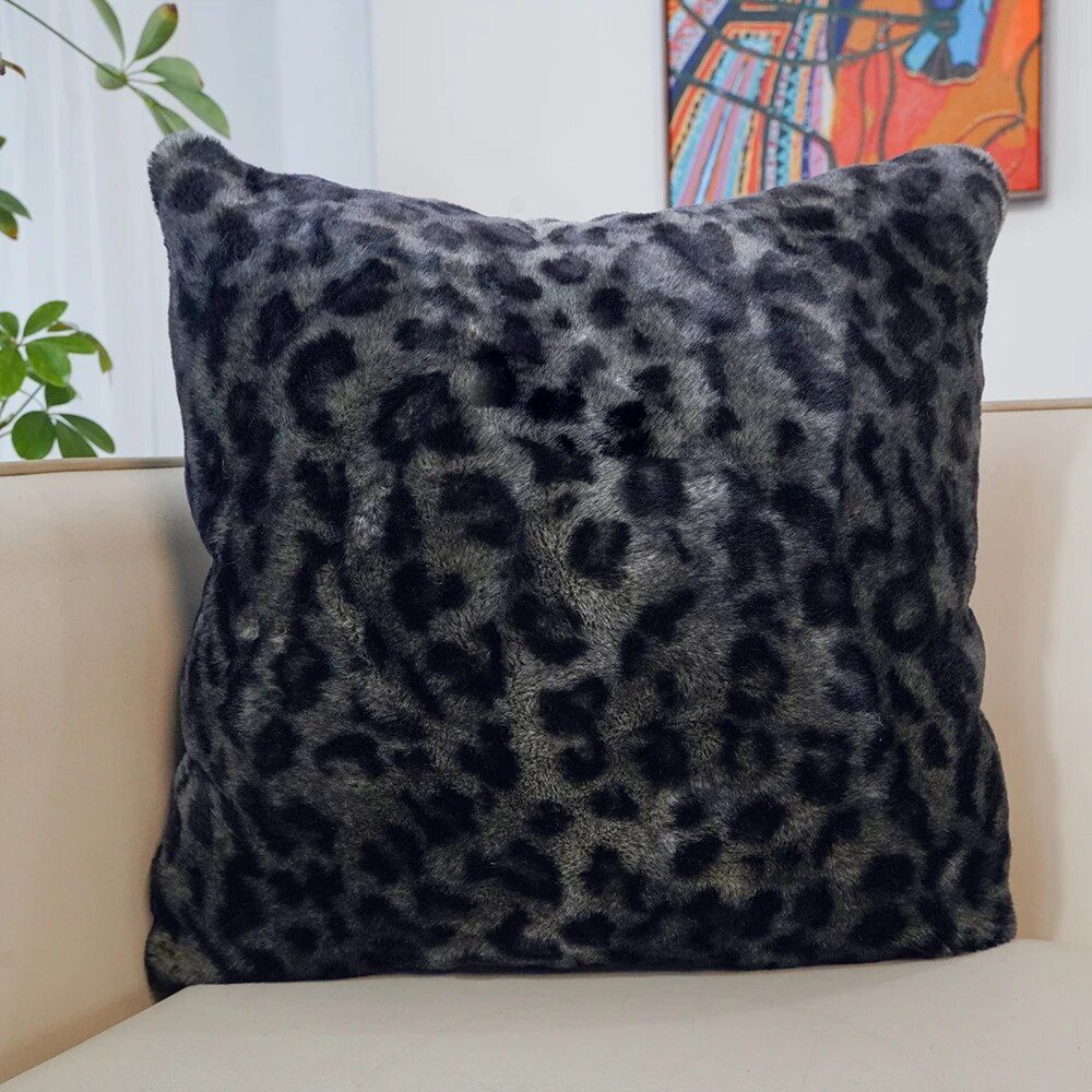 Luxury Tiger Leopard Print Cushion Cover