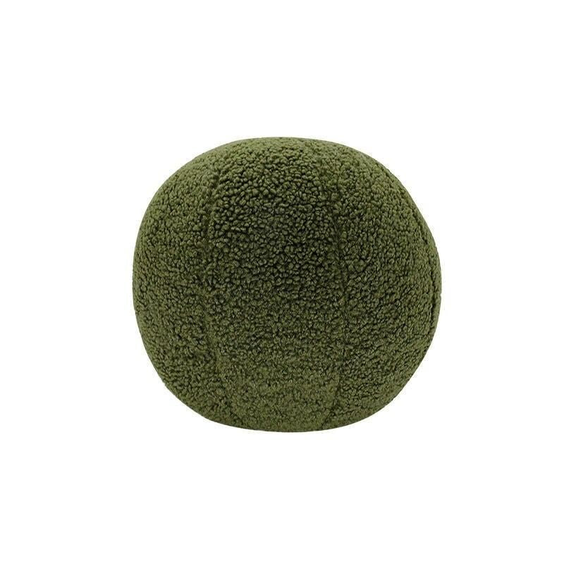 Luxurious Wool Ball Cushion