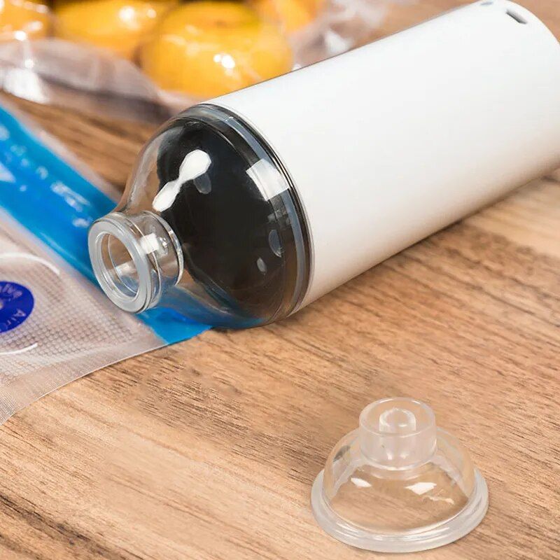 Electric Vacuum Sealer Pump with Reusable Sous Vide Storage Bags