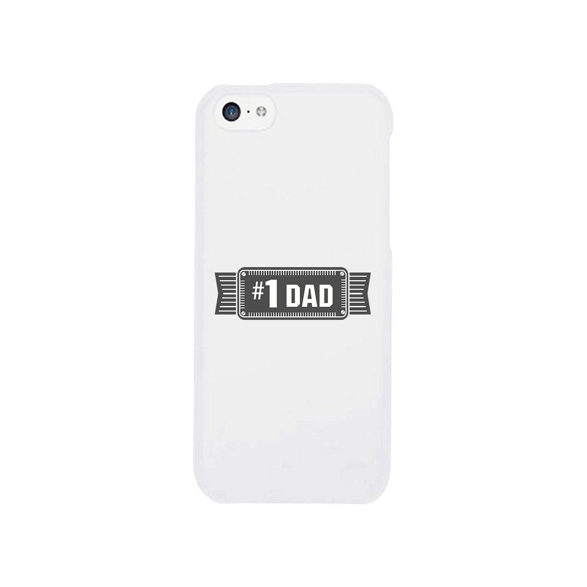 Phone Case, "#1 Dad", White