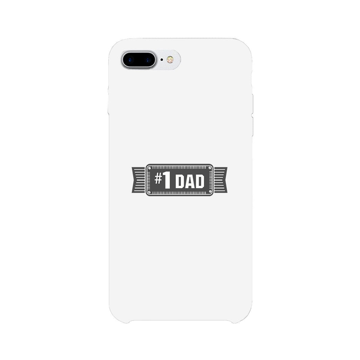 Phone Case, "#1 Dad", White