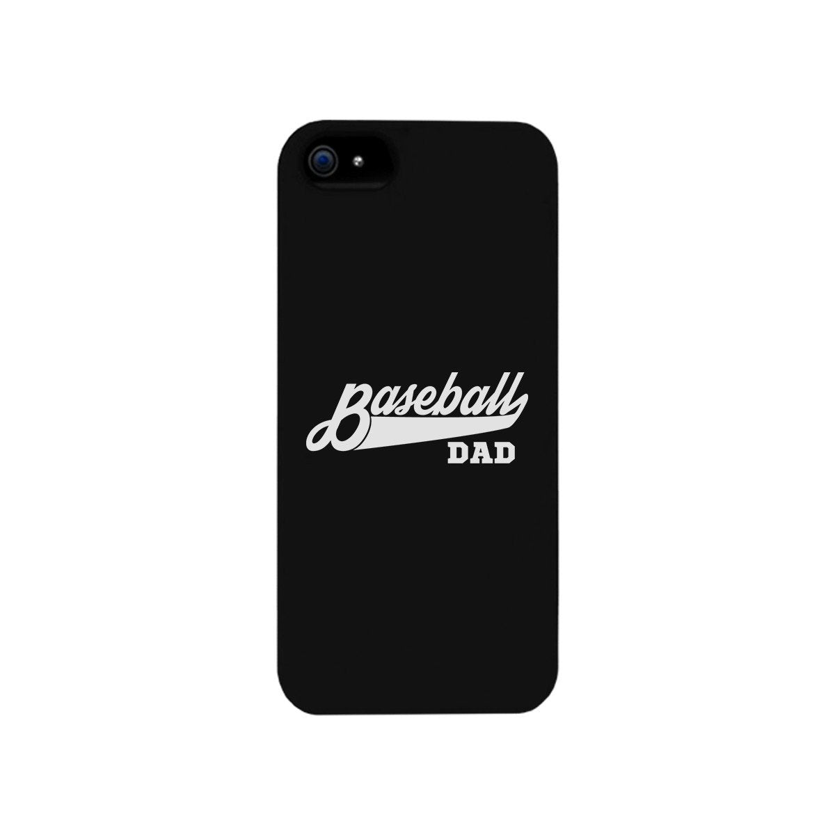 Baseball Dad Black Phone Case