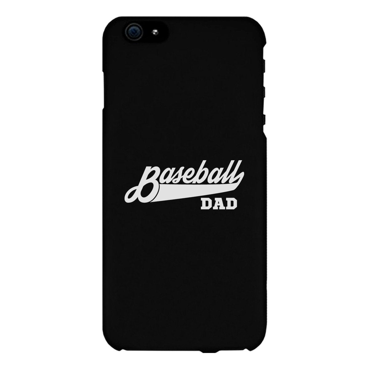 Baseball Dad Black Phone Case