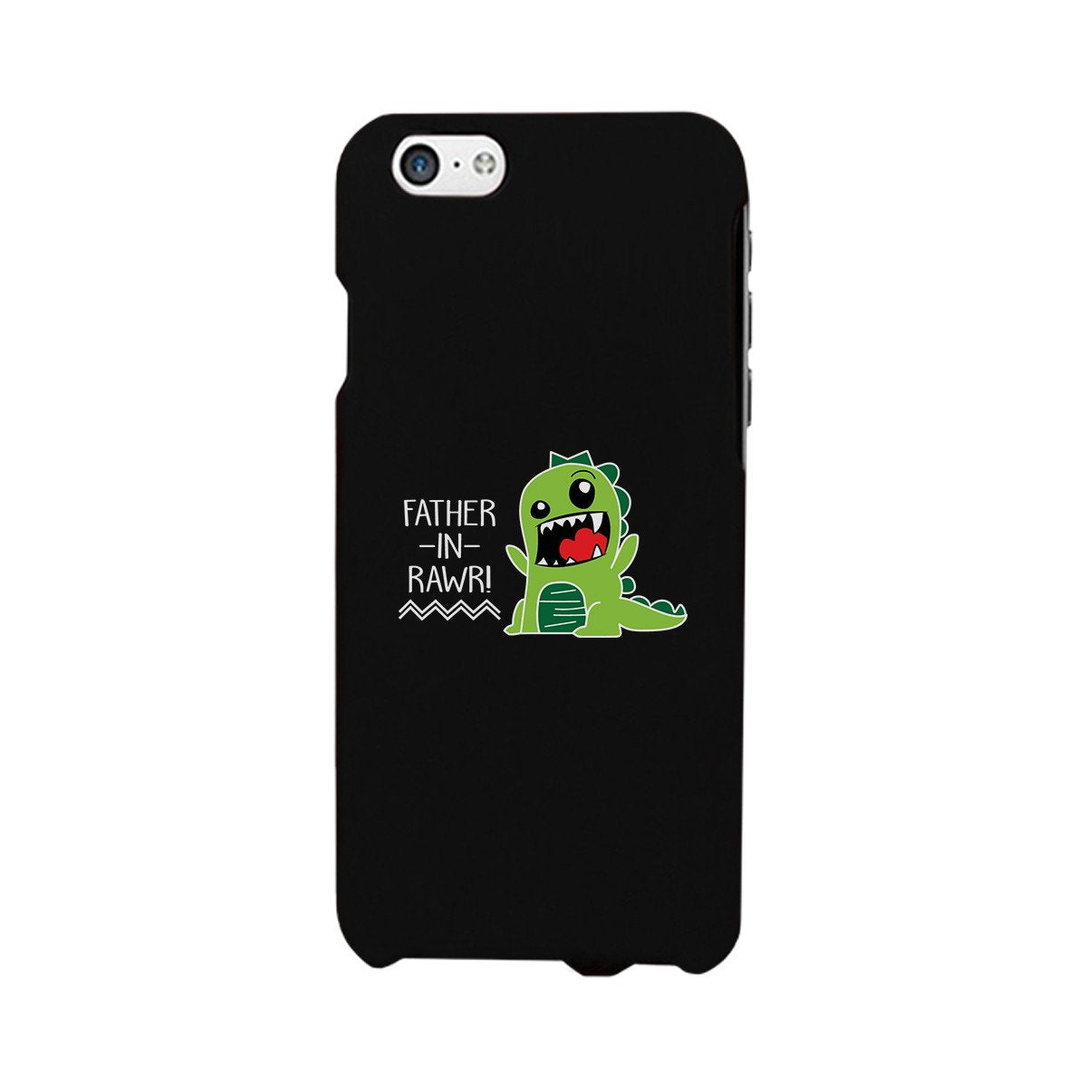 "Father-In-Rawr" Black Phone Case