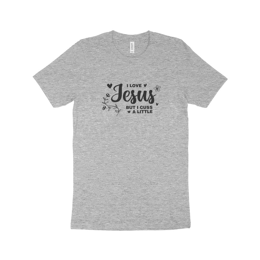 I Love Jesus Unisex Jersey T-Shirt Made in USA