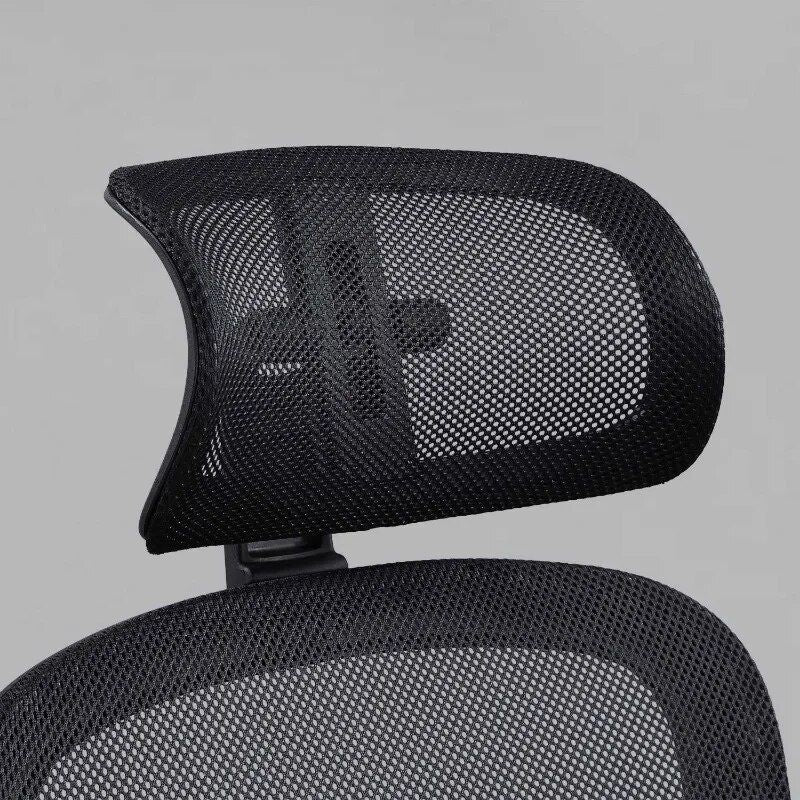 Ergonomic Office Chair with Adjustable Headrest and Lumbar Support