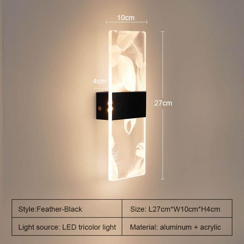 Tricolor LED Wall Light