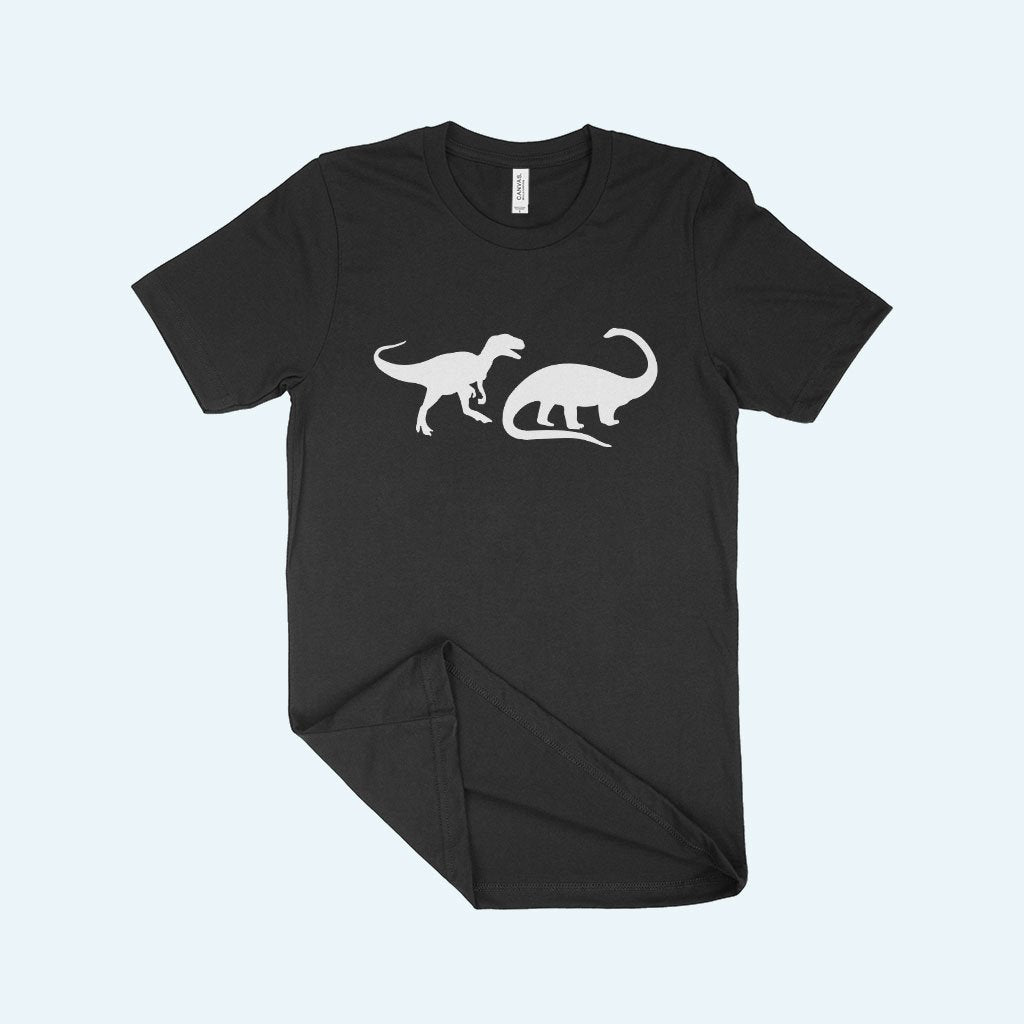 T-Shirt With Dinosaurs Made in USA