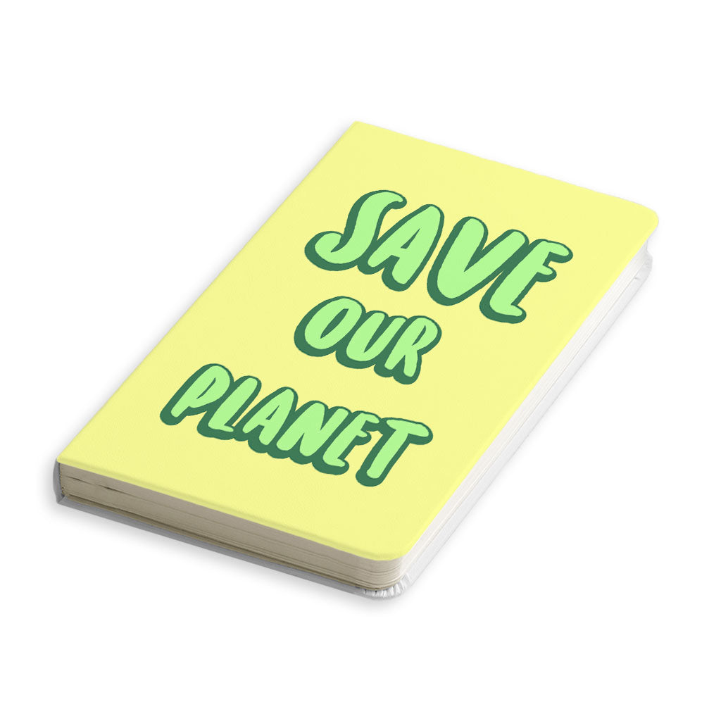 Save the Planet Journal - Earth Day Notebook - Trendy Journal