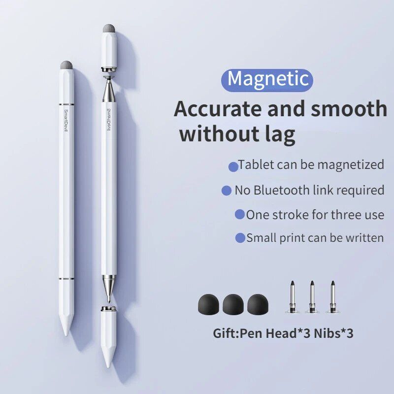 Magnetic Universal Stylus Pen for iPad & Tablets (2022 Edition)