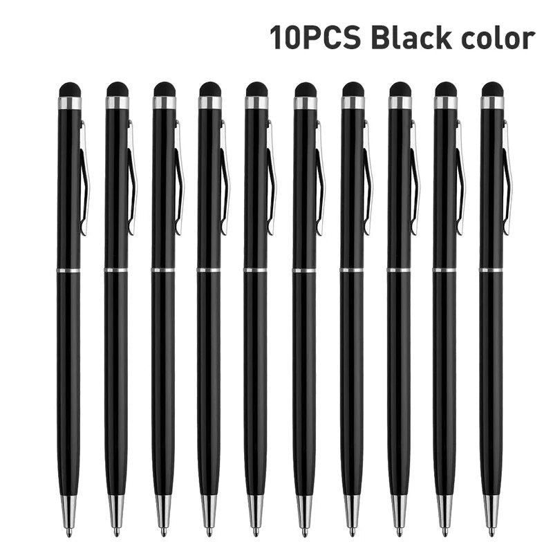 2-in-1 Universal Stylus & Ballpoint Pen for Capacitive Touch Screens