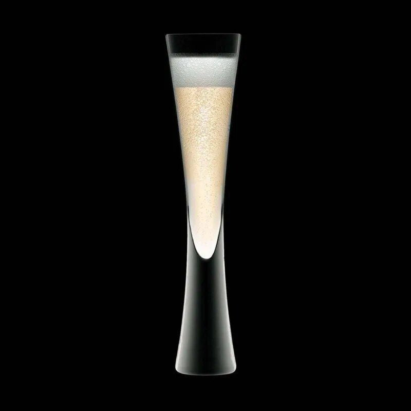 Ereganto Glitter Champagne Flutes - Elegant Bubble Wine Glasses for Celebrations and Daily Elegance