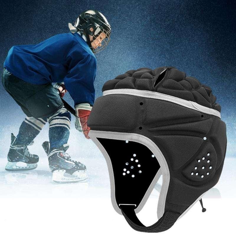 Kids Adjustable Rugby Soccer Goalkeeper Helmet for Outdoor Sports