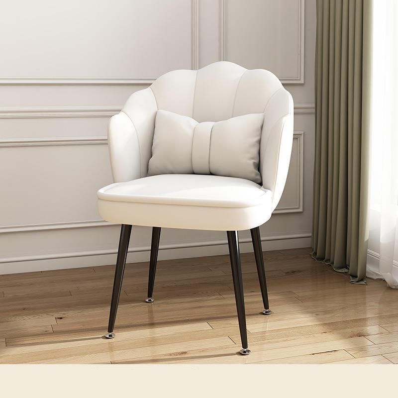 Modern Nordic Light Luxury Makeup Stool - Elegant Bedroom and Living Room Chair