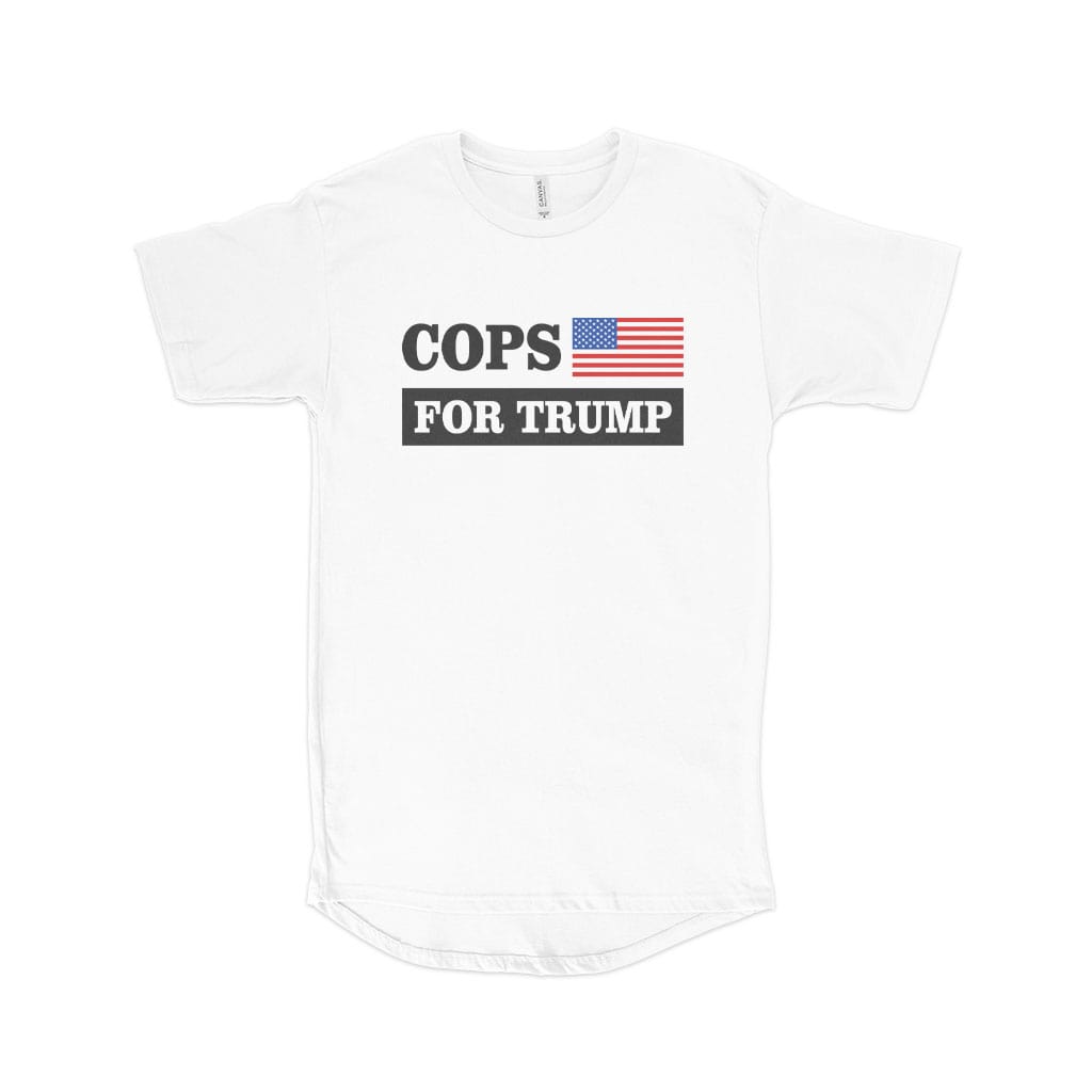 Men's Cops for Trump T-Shirt - Trump Tee Shirts