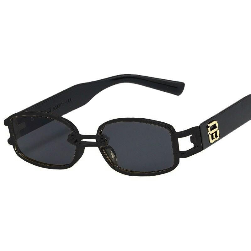 Retro Chic Rectangle Sunglasses