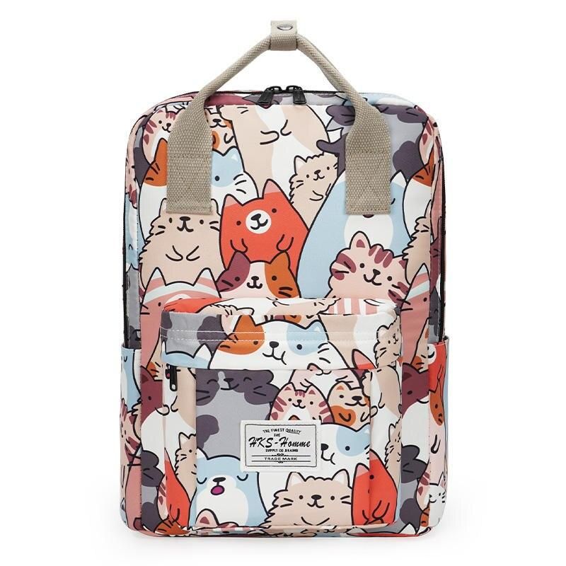 Stylish Canvas Backpack for School & Casual Use