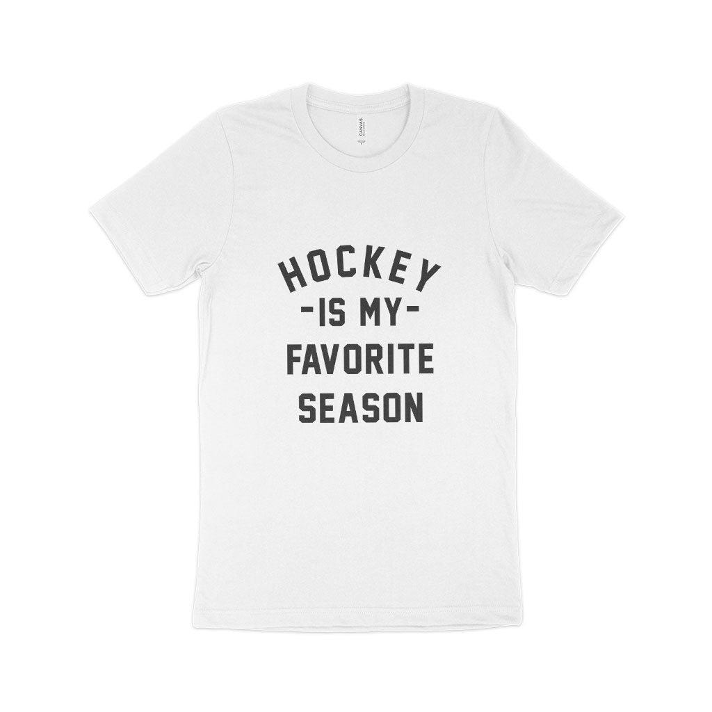 Hockey Unisex Jersey T-Shirt Made in USA