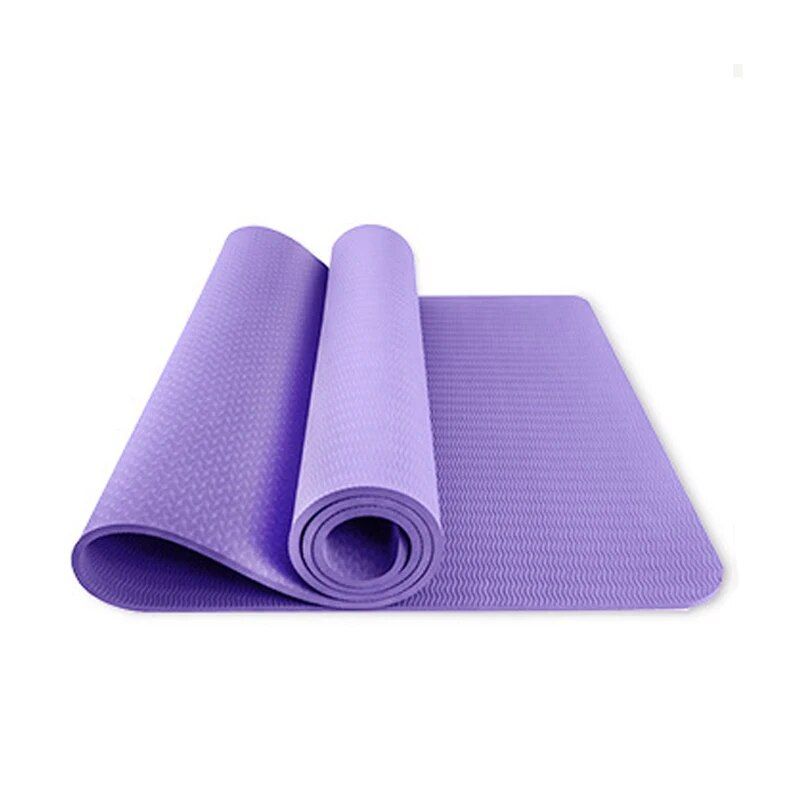 Premium TPE Double Layer Non-Slip Yoga Mat - Ideal for Gymnastics, Pilates & Fitness