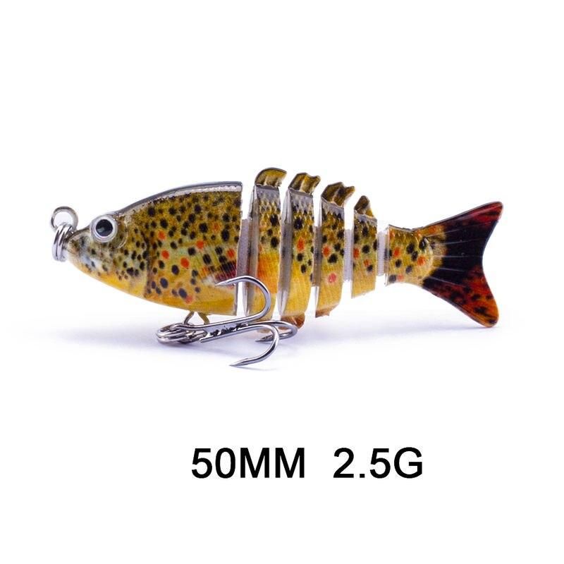 Compact 5cm 2.5g Jointed Swimbait