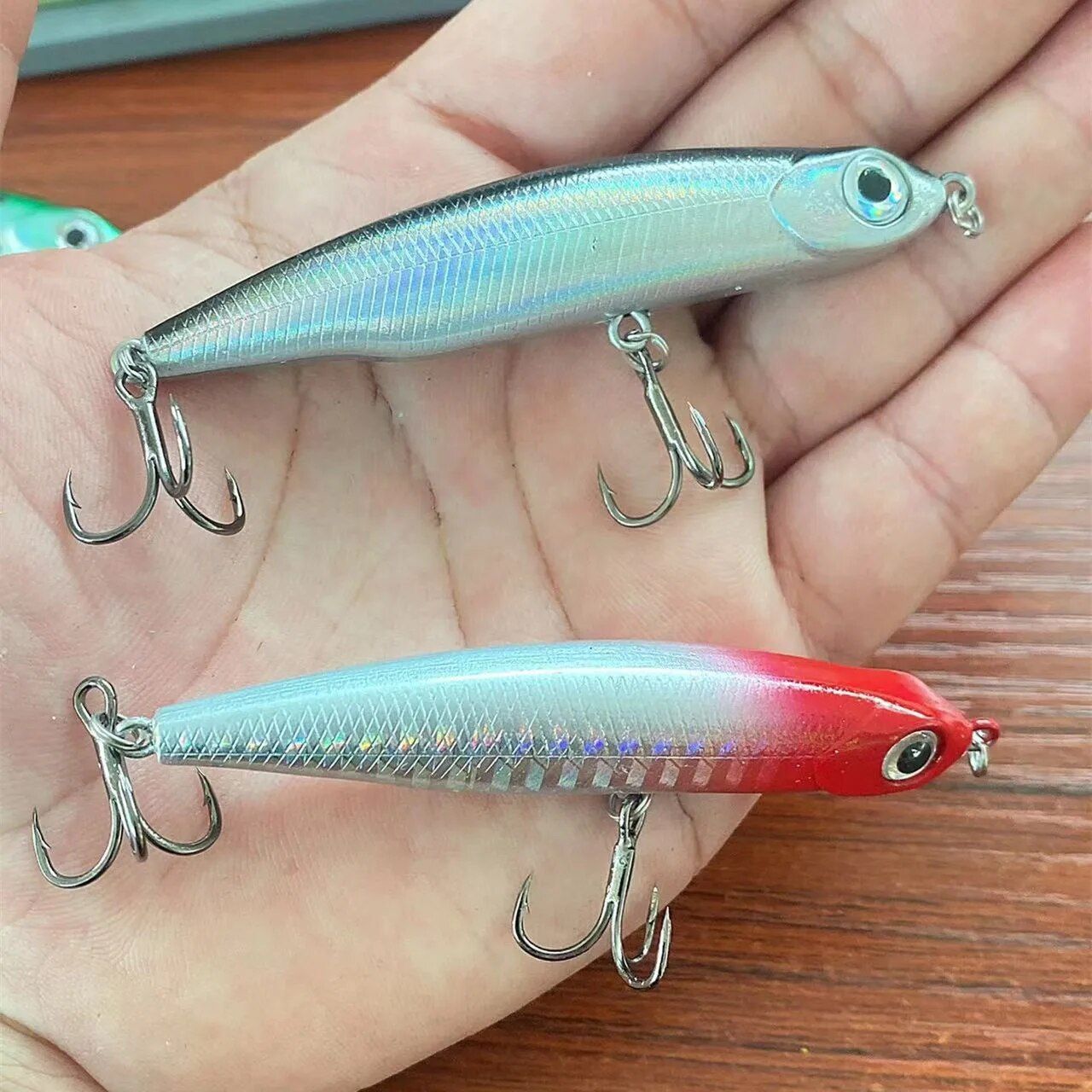 Compact Sinking Pencil Fishing Lure