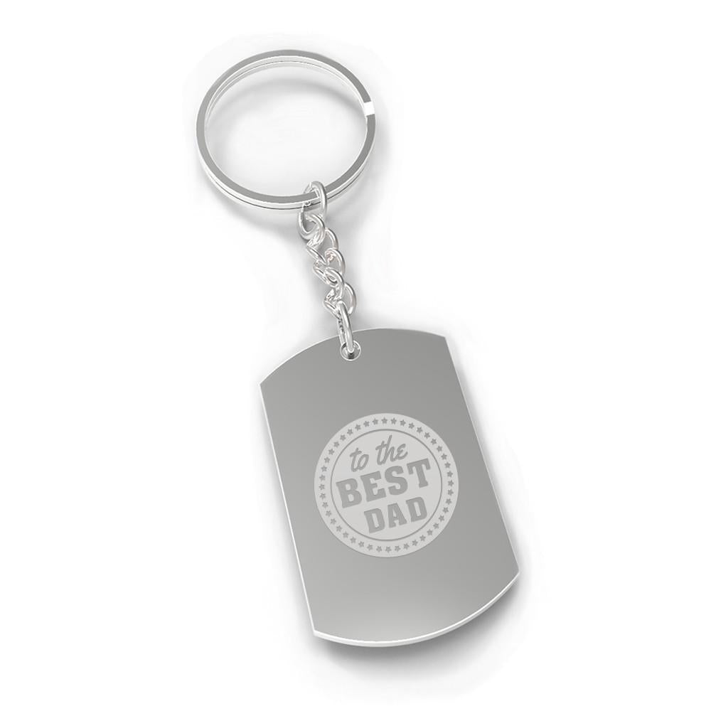 To The Best Dad Gift Car Key Ring Best Dad Gifts | Teal Tiger