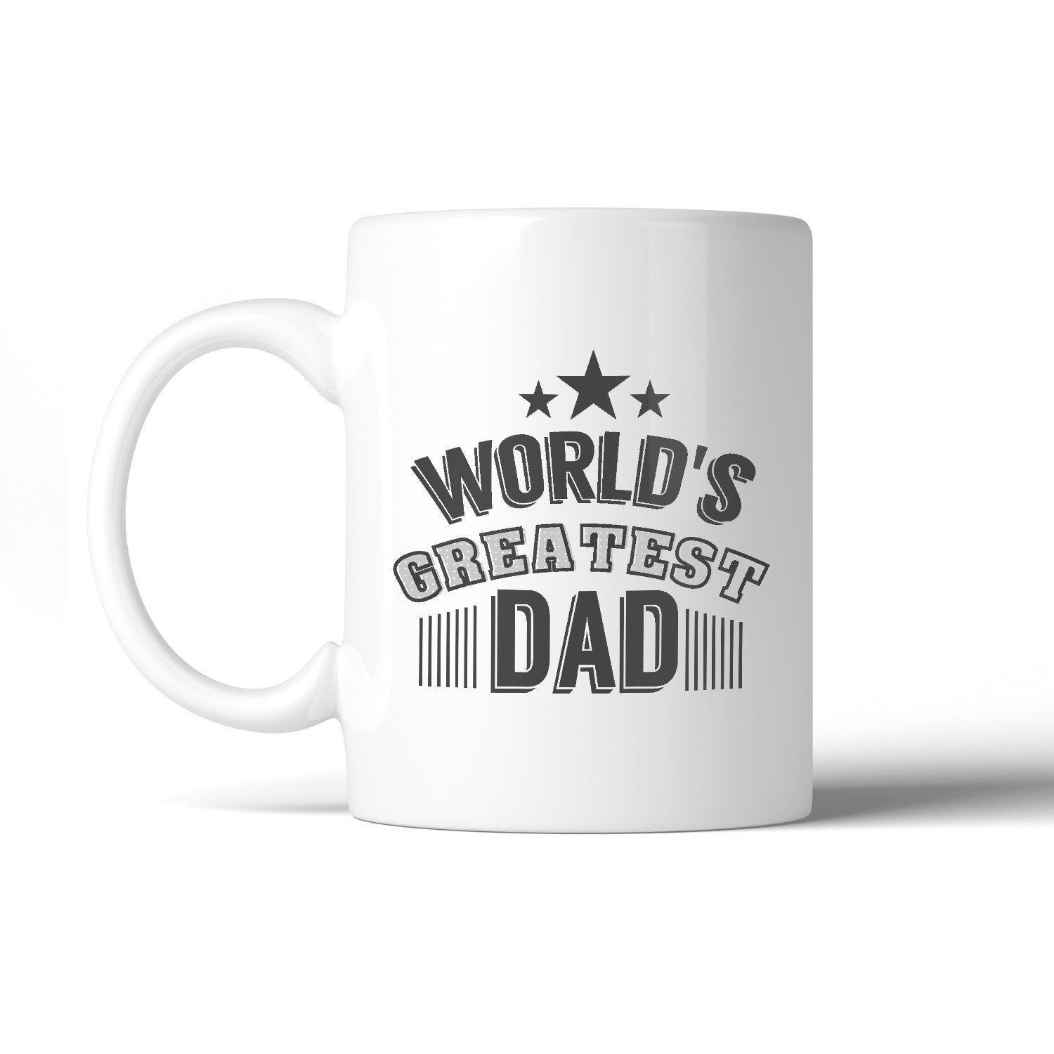 World's Greatest Dad Fathers Day Gift Mug Unique | Teal Tiger