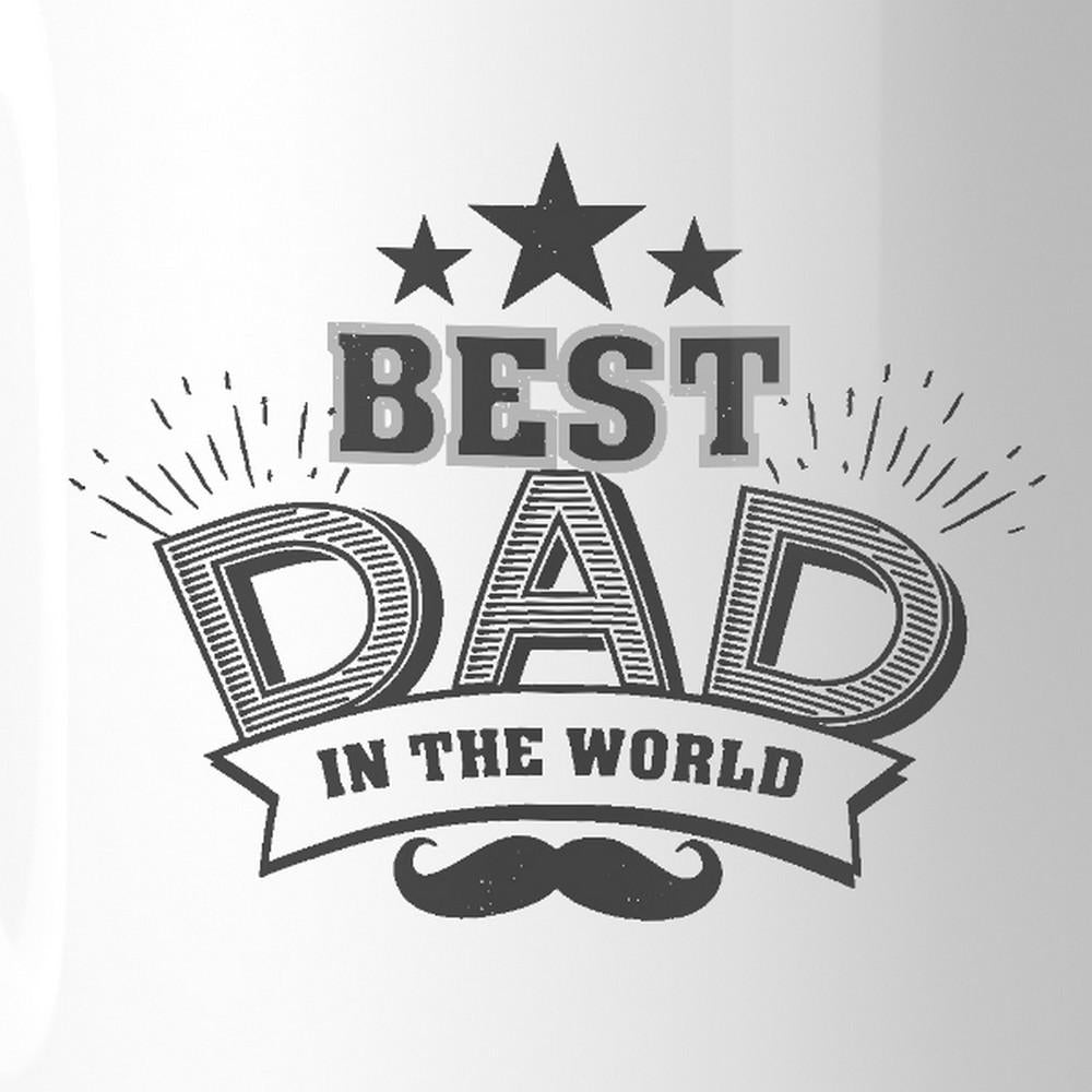 "Best Dad In The World" Mug Cup