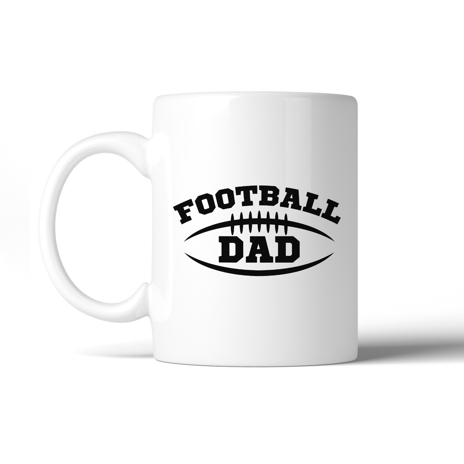 Football Dad 11oz Funny Fathers Day Gift Mug For | Teal Tiger