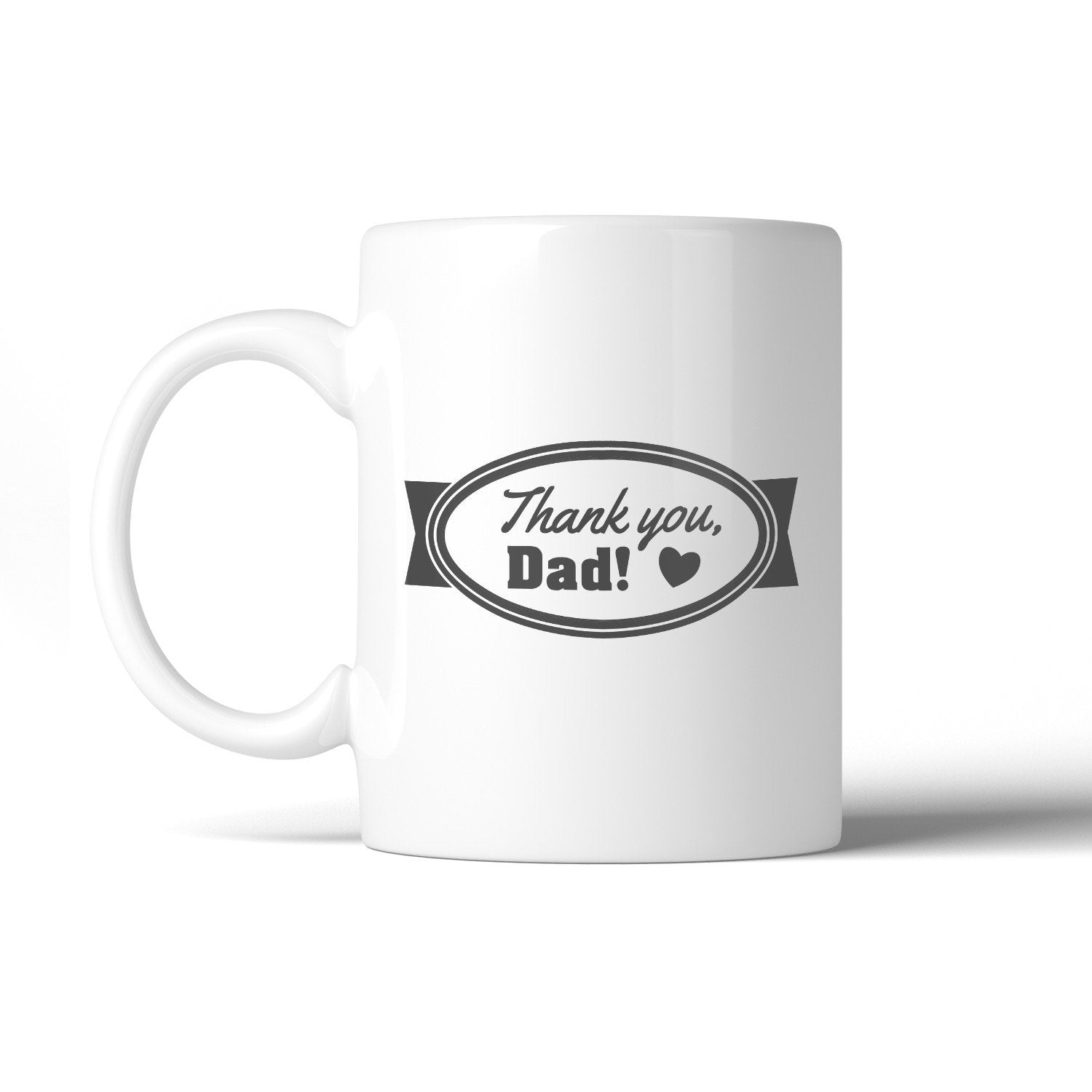 Thank You Dad Coffee Mug 11oz Special Fathers Day | Teal Tiger