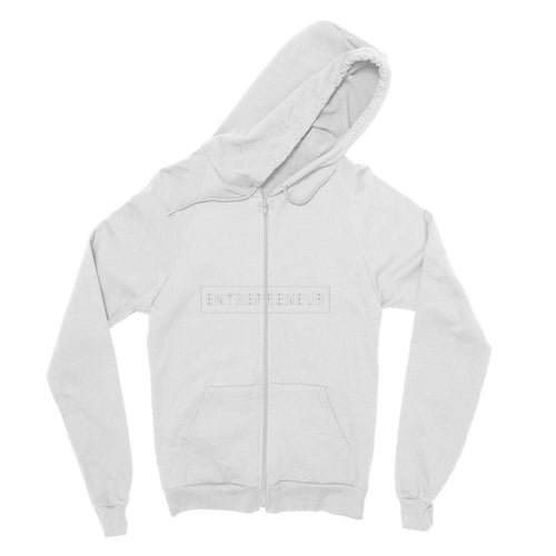 Entrepreneur Fine Jersey Zip Hoodie