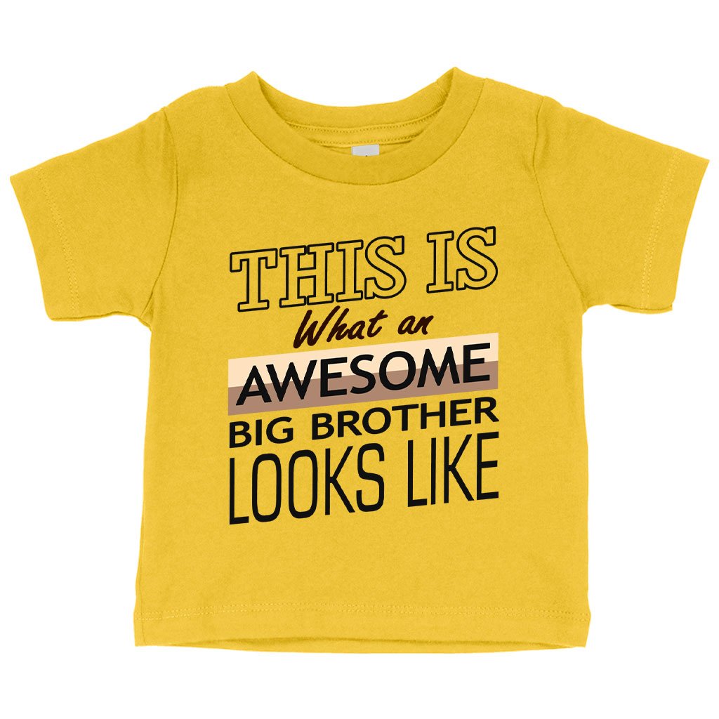 Baby Awesome Big Brother T-Shirt - I'm the Big Brother T-Shirt - Funny Family T-Shirt