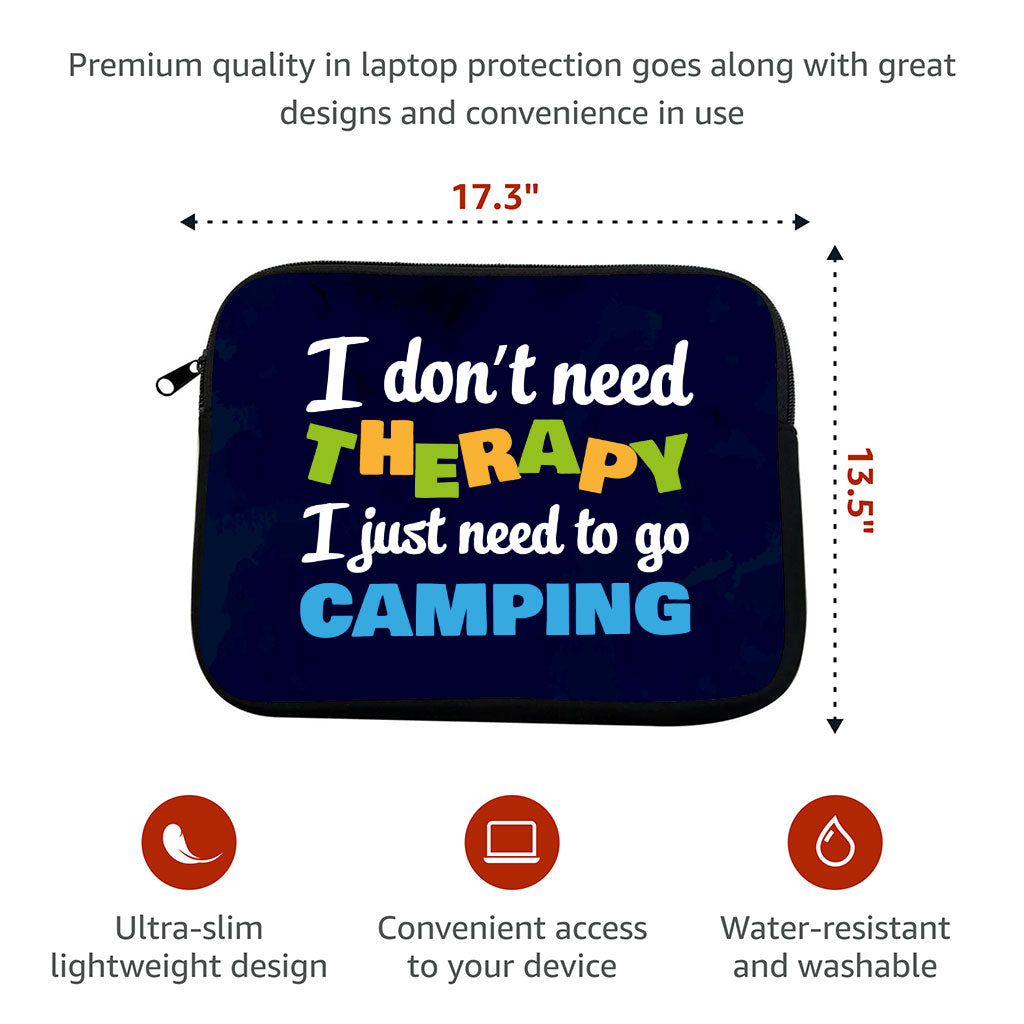 Camping MacBook Pro 14" Two-Sided Sleeve - Cool Laptop Sleeve - Graphic MacBook Sleeve