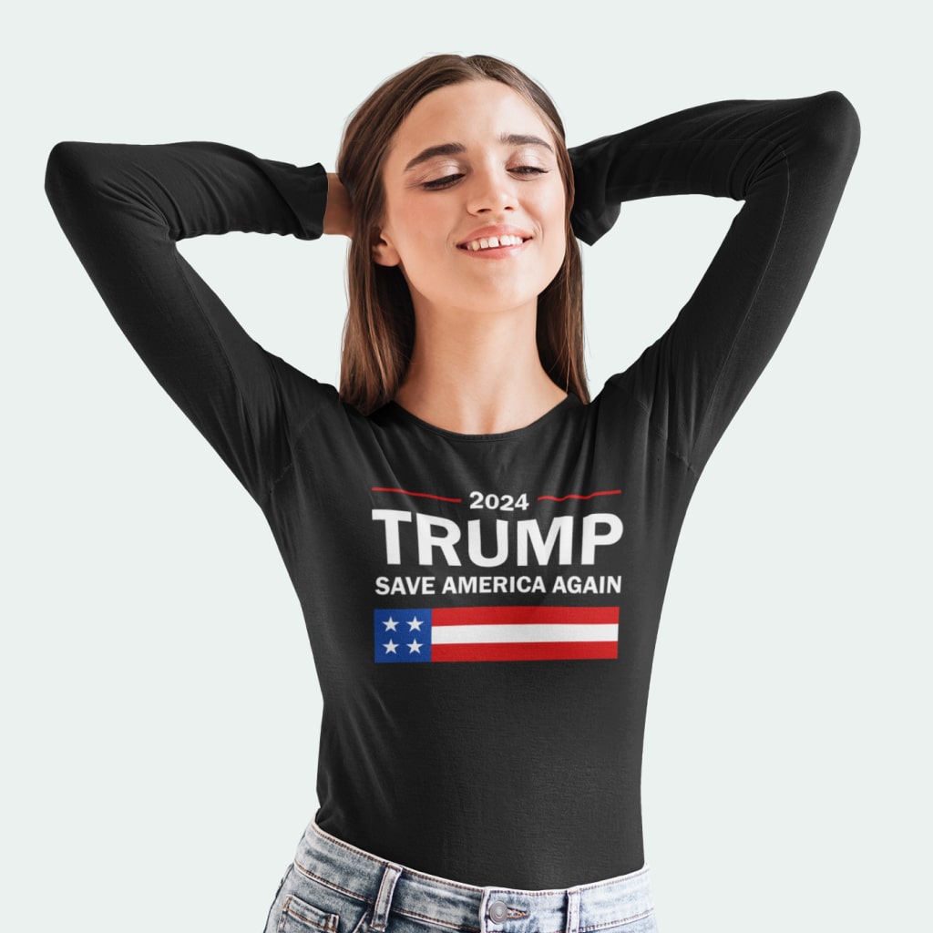 Long Sleeve Trump T-Shirt - Trump Long Sleeve T-Shirt