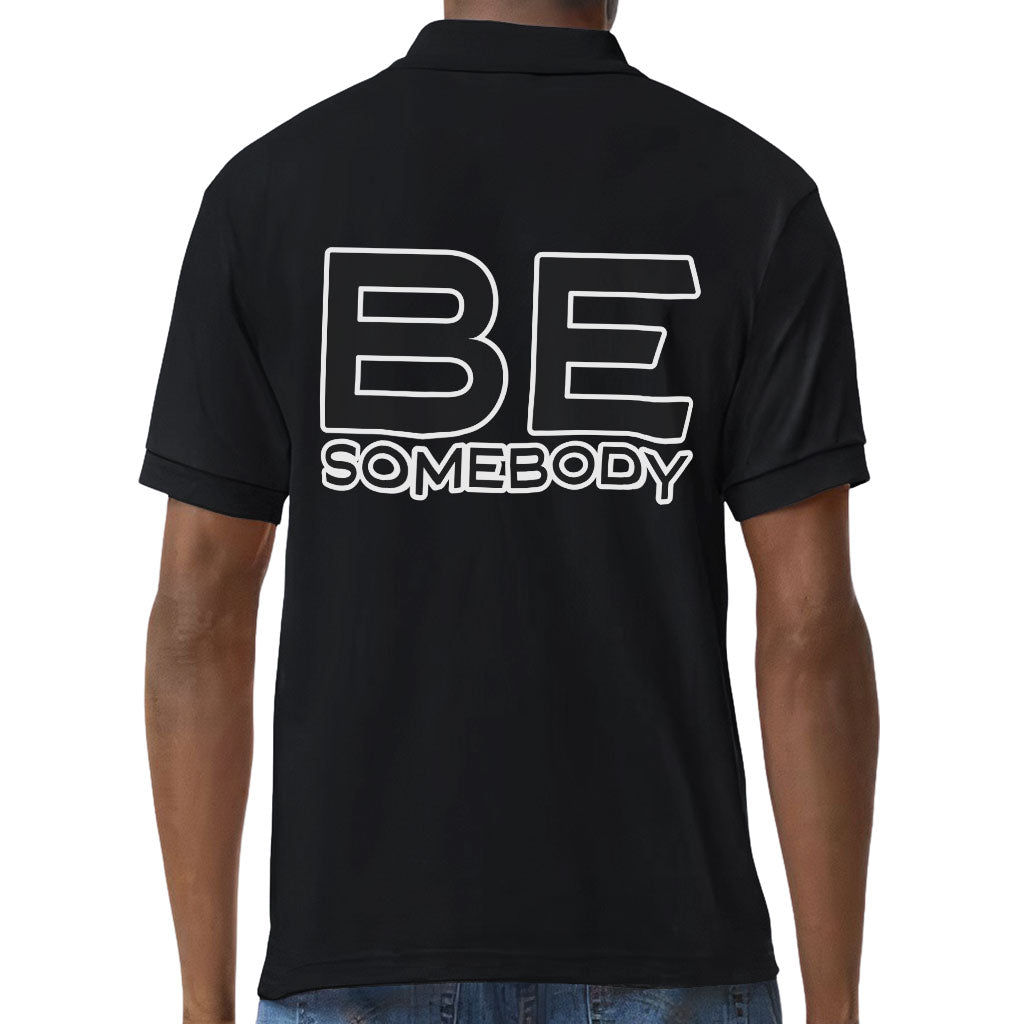 Be Somebody Jersey Sport T-Shirt - Motivational T-Shirt - Cool Printed Sport Tee