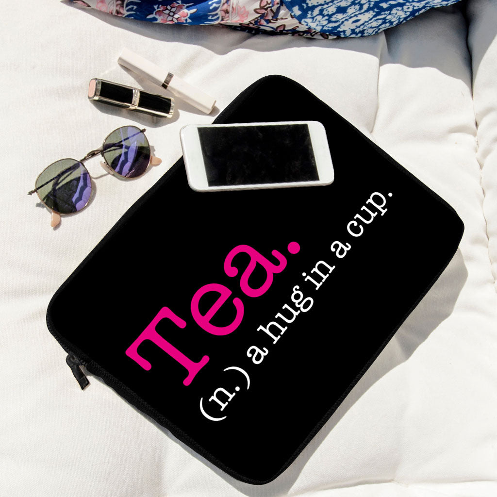 Tea Lover MacBook Pro 16" Sleeve - Funny Design Laptop Sleeve - Best Print MacBook Sleeve