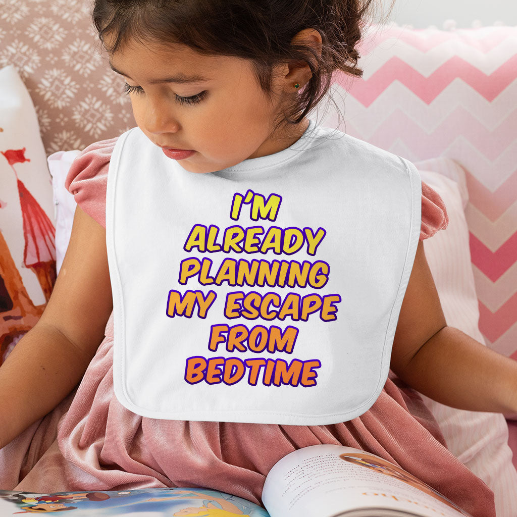 Funny Design Baby Bibs - Cool Saying Baby Feeding Bibs - Printed Bibs for Eating