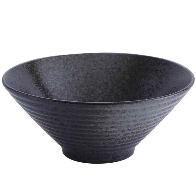 Japanese Porcelain Ramen & Noodle Bowl - Eco-Friendly, Large Ceramic Serving Dish