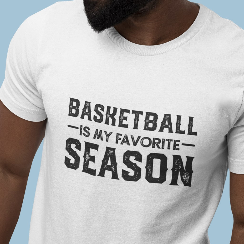 Basketball Season Unisex Jersey T-Shirt Made in USA