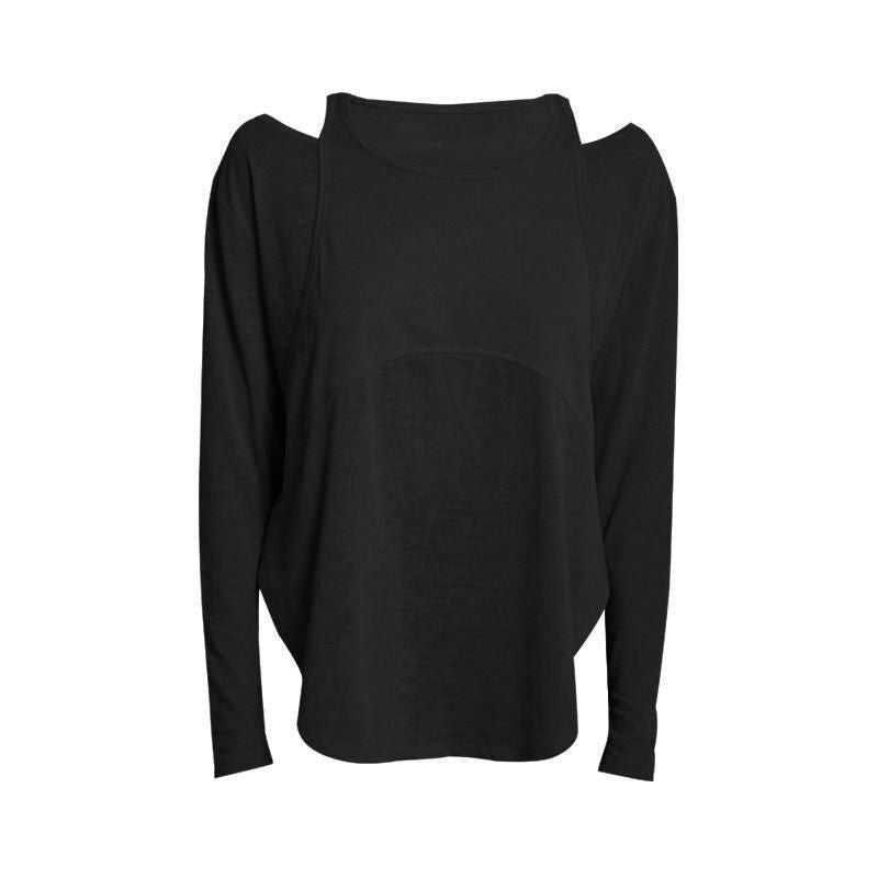 Women's Breathable Long Sleeve Yoga & Sports Crop Top