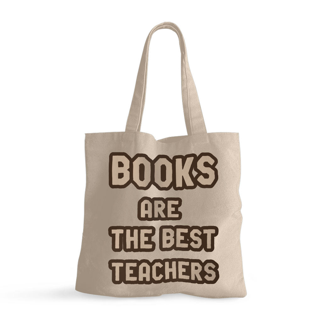 Book Themed Small Tote Bag - Quotes Shopping Bag - Cool Print Tote Bag