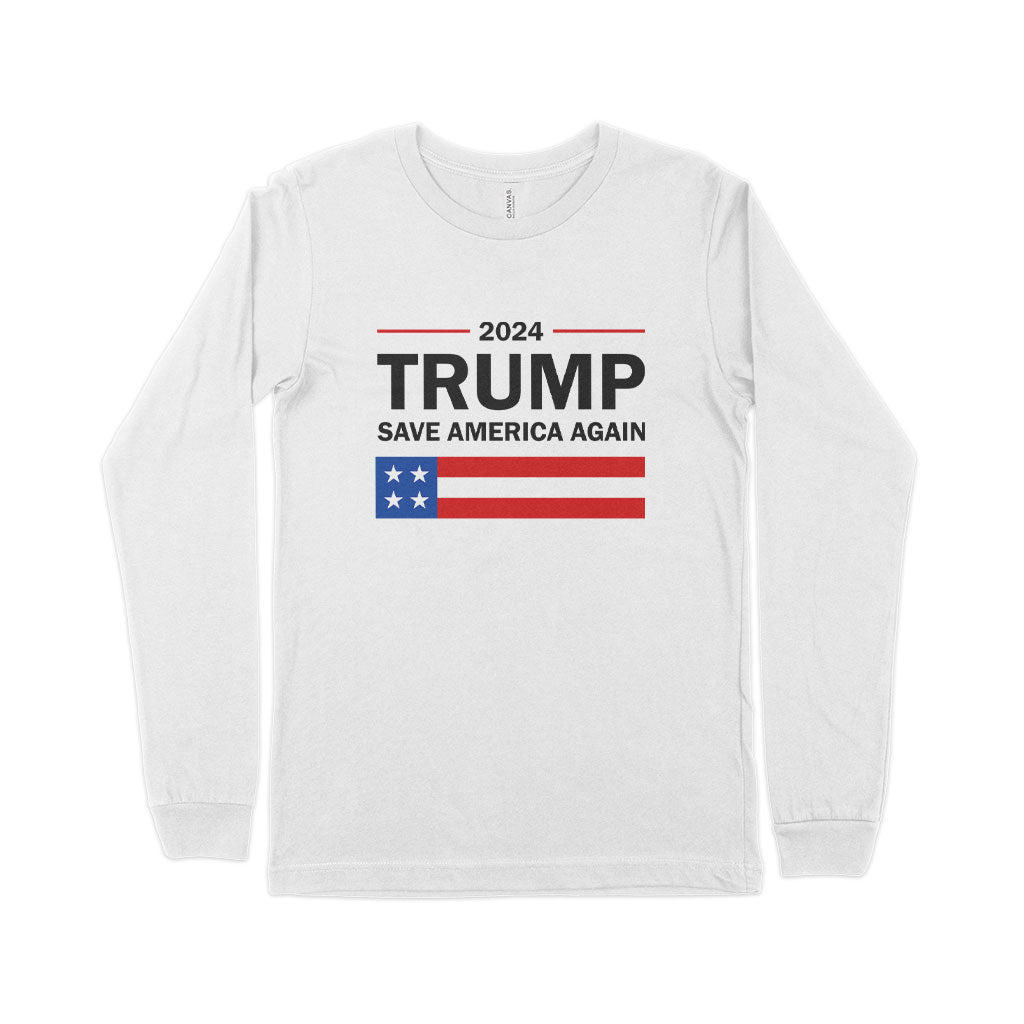 Long Sleeve Trump T-Shirt - Trump Long Sleeve T-Shirt