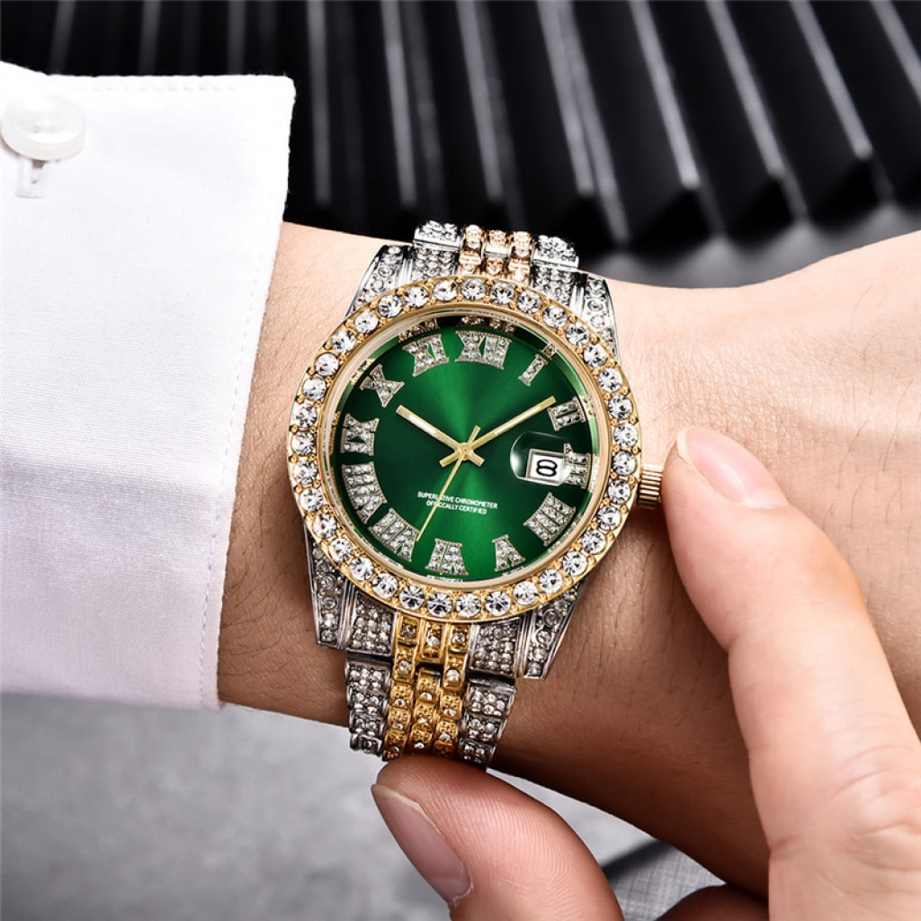 Emerald Face Watch