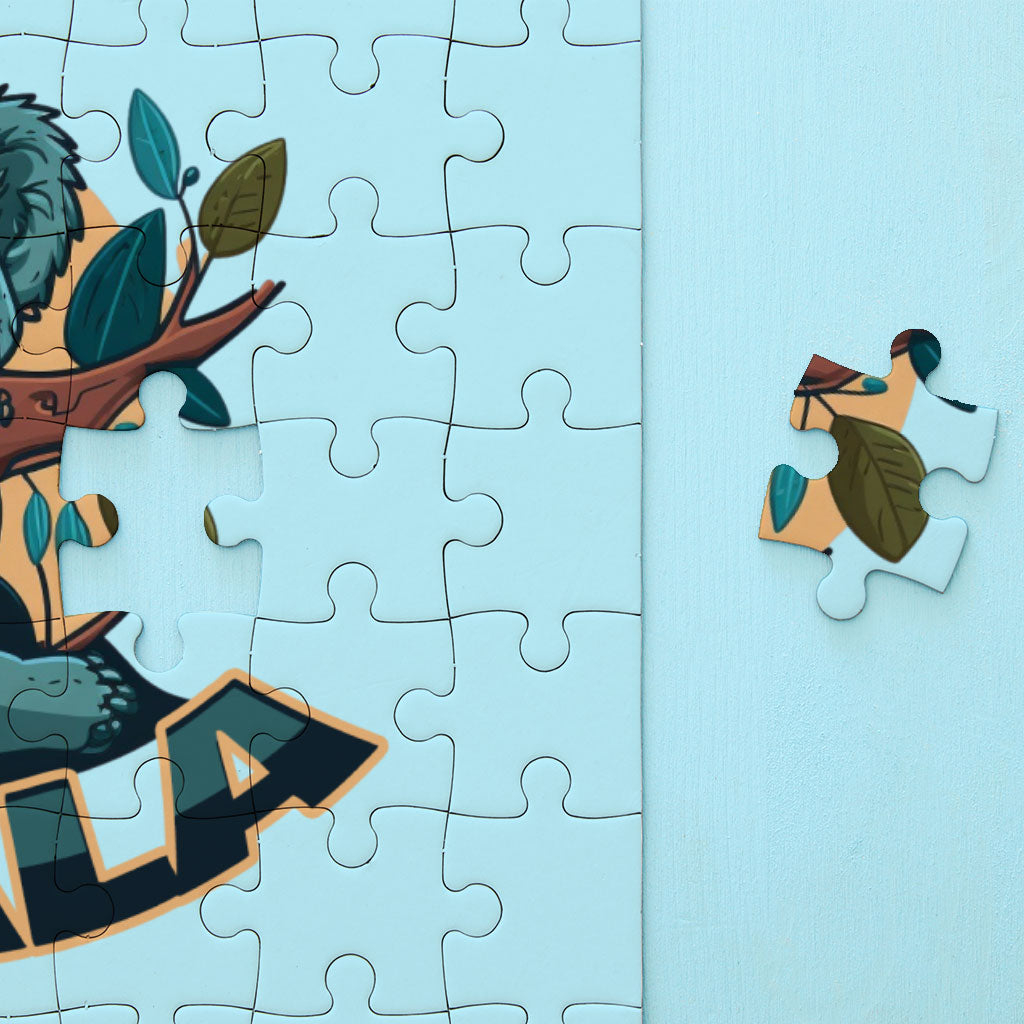 Koala Puzzles - Cute Animal Jigsaw Puzzle - Printed Puzzles