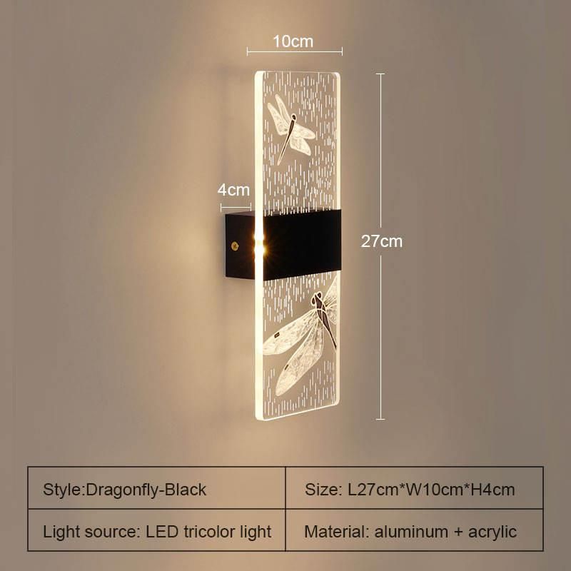 Tricolor LED Wall Light