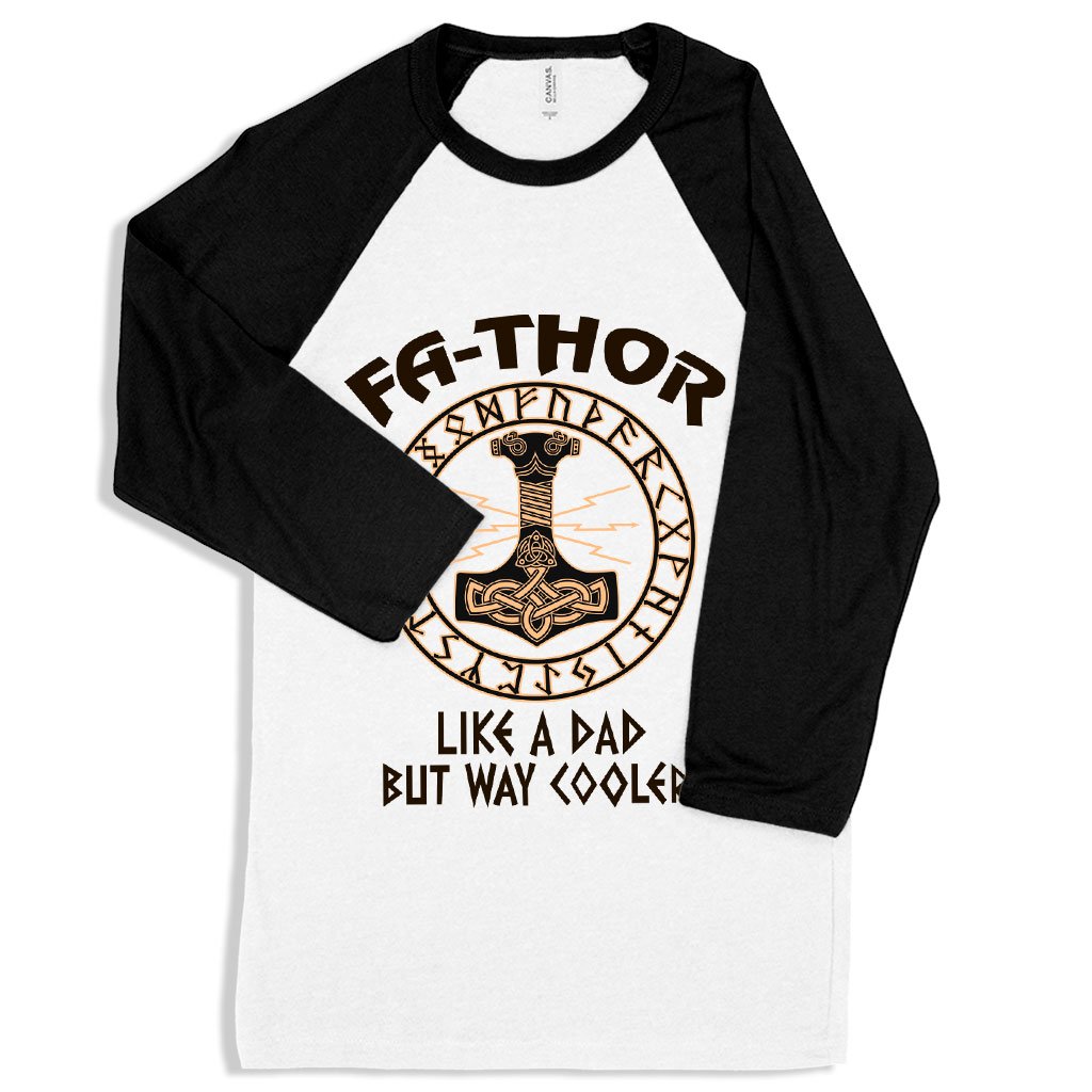 Fa-Thor Baseball T-Shirt - Thor Father's Day T-Shirt