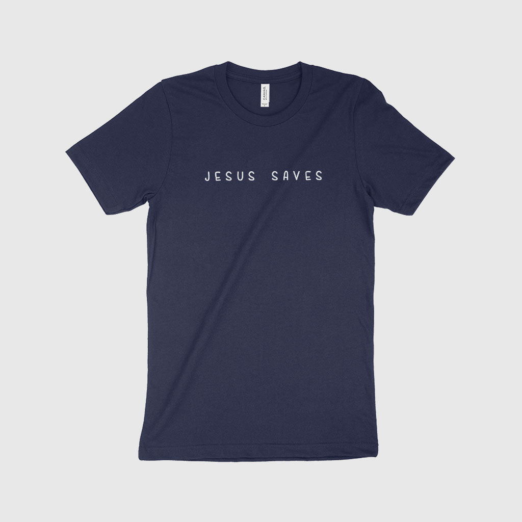 Jesus Saves Unisex Jersey T-Shirt Made in USA