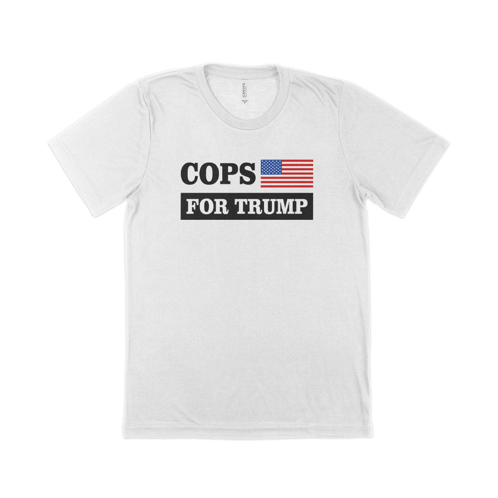 Cops for Trump T-Shirt - Trump Gear for Sale