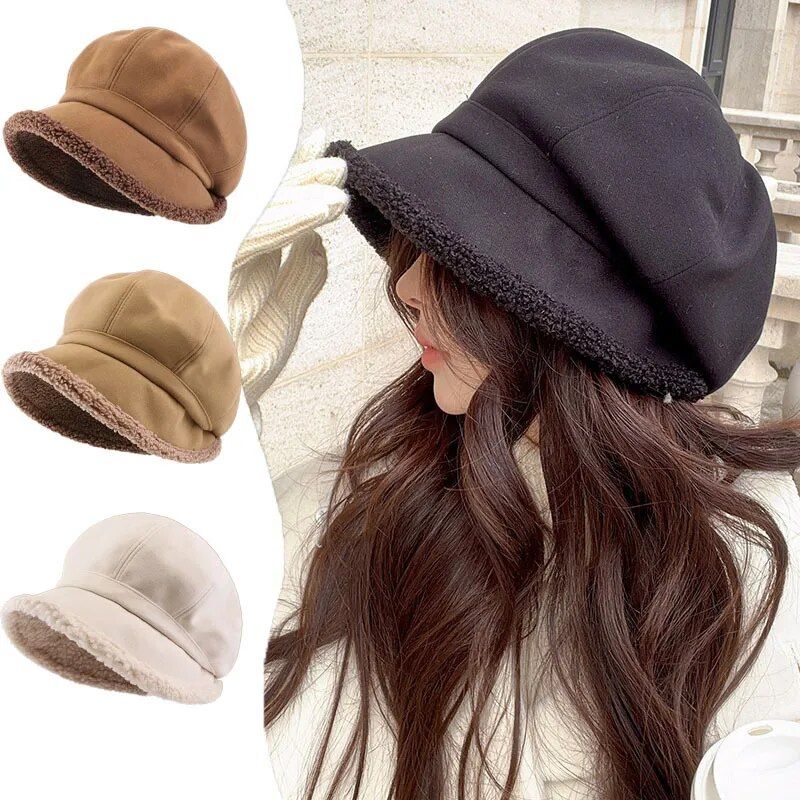 Winter Elegance Velvet Beret